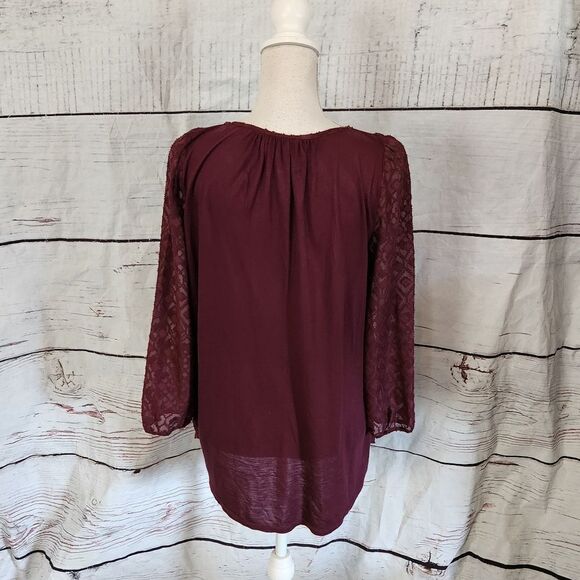 Anthropologie One September Madiran Peasant Blouse Size Small - Picture 3 of 7